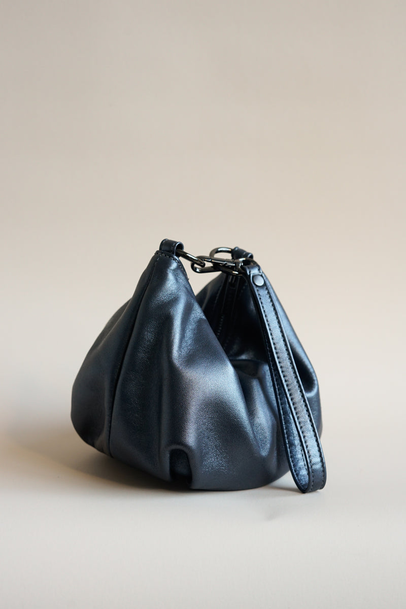 teardrop  | gunmetal evening bag